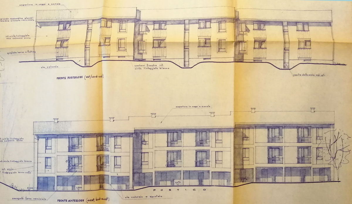 06 Vito e Gustavo Latis Edificio residenziale Ina Casa Iacp 1958